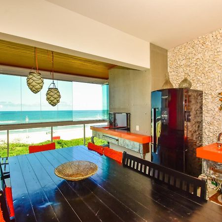 Apartamento Frente Mar Na Praia Do Santinho N880 フロリアノポリス エクステリア 写真