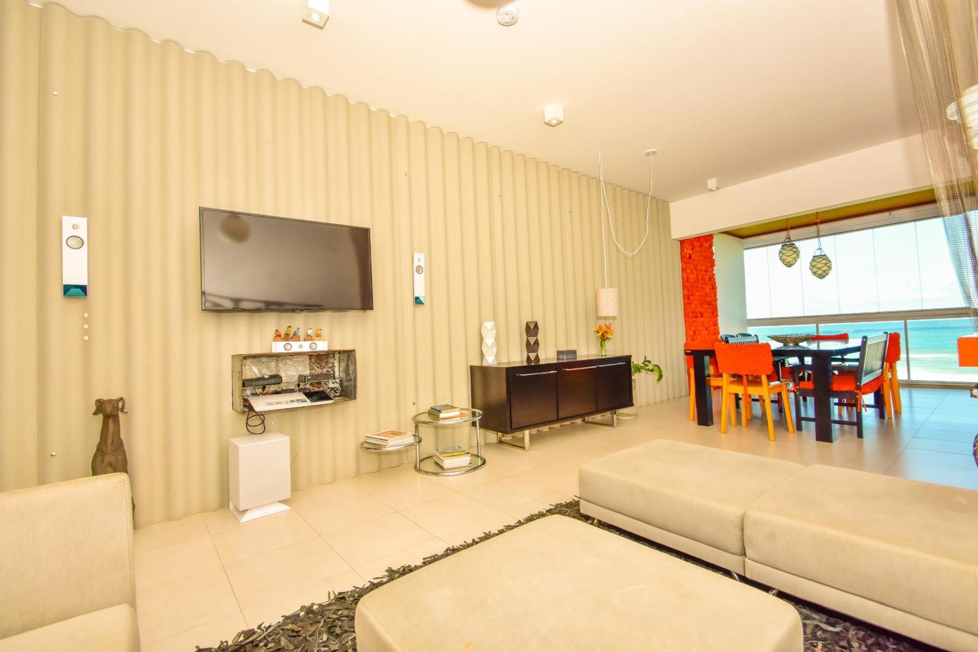 Apartamento Frente Mar Na Praia Do Santinho N880 フロリアノポリス エクステリア 写真