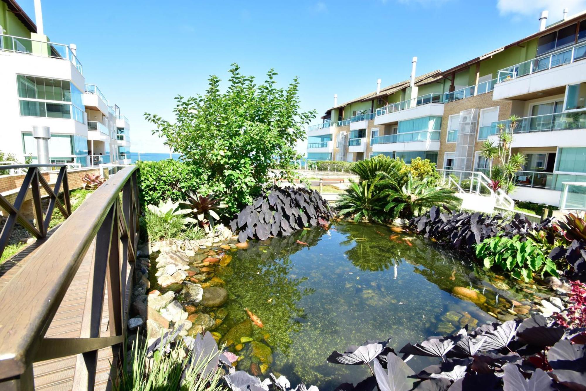 Apartamento Frente Mar Na Praia Do Santinho N880 フロリアノポリス エクステリア 写真