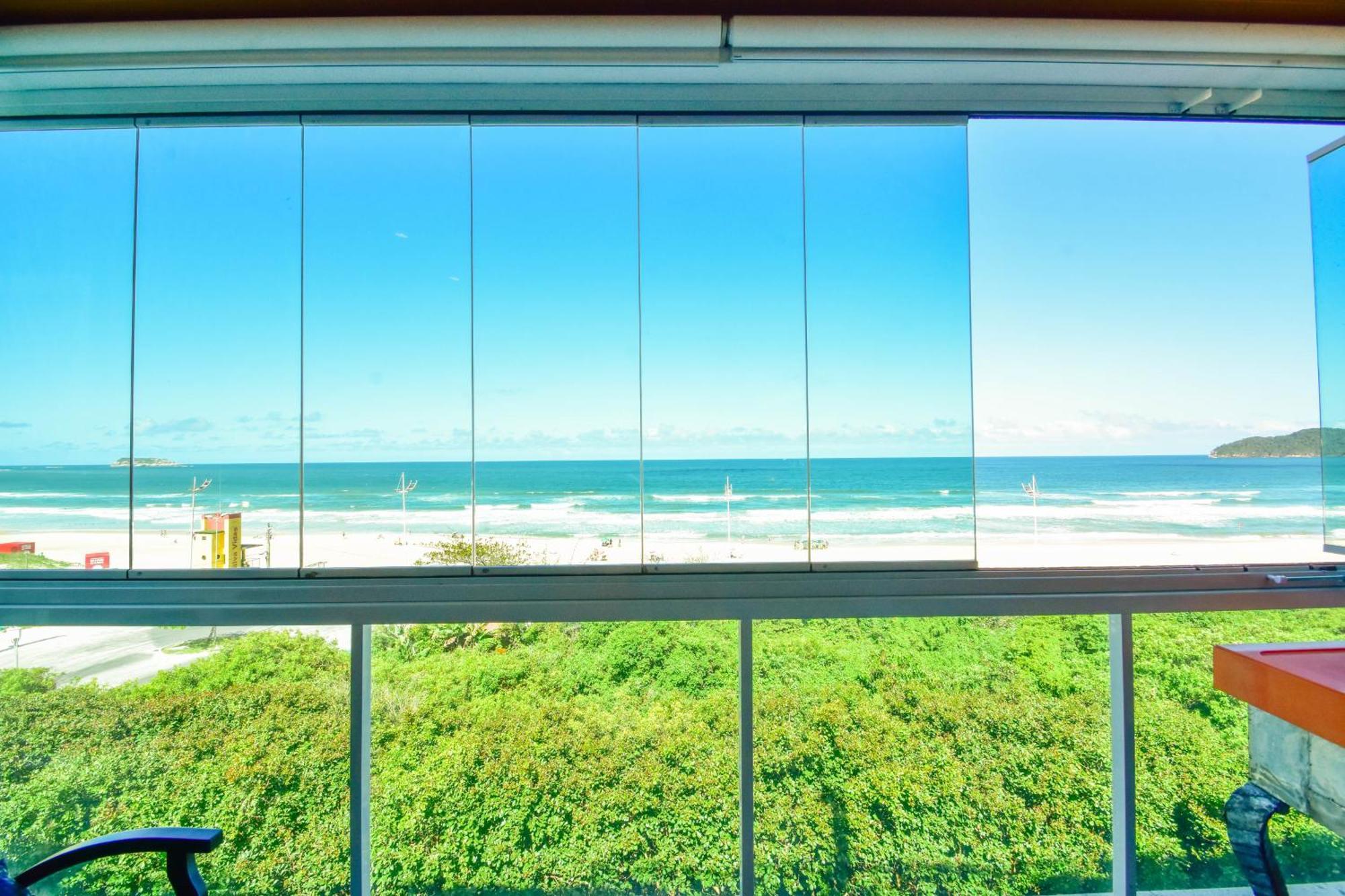 Apartamento Frente Mar Na Praia Do Santinho N880 フロリアノポリス エクステリア 写真