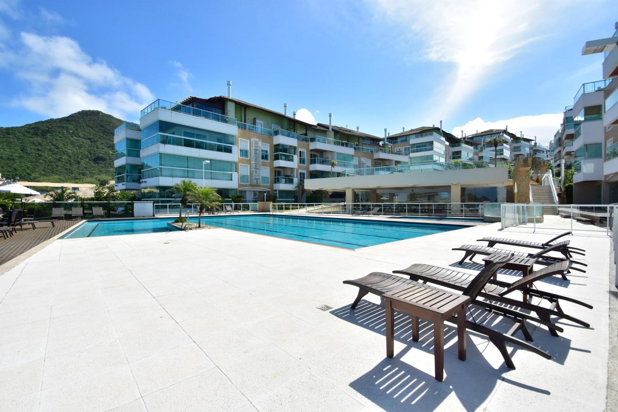 Apartamento Frente Mar Na Praia Do Santinho N880 フロリアノポリス エクステリア 写真